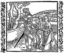 Geoffroi de La Tour Landry, représenté avec ses filles par Albrecht Dürer.