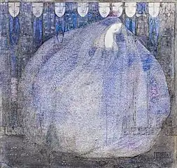 Le Jardin mystérieux (Margaret MacDonald Mackintosh, 1911).