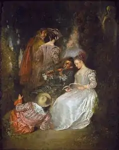Antoine Watteau :L’Accord parfait
