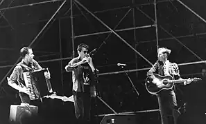 James Fearnley, Spider Stacy et Philip Chevron