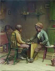 The Visiting Champion, vers 1895