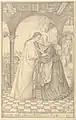 La visitation, dessin,crayon, 1820