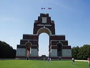 Memorial to the Missing », monument britannique de Thiepval-Authuille