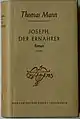 Thomas Mann, Joseph et ses frères (tome 4), édition originale Bermann-Fischer Verlag, Stockholm, 1943