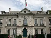 La façade principale de la sous-préfecture