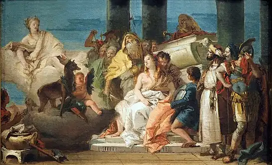 Le Sacrifice d'IphigénieGiambattista Tiepolo, 1747-1750Kunsthalle de Hambourg