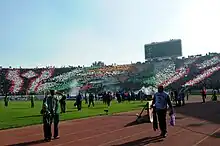 Tifo des Ultras Eagles(15-12-2012)