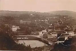 Tilff, au début du XXe siècle.