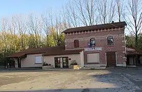 L'ancienne gare de Tincourt-Boucly en novembre 2017.