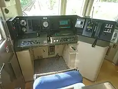 Pupitre de conduite.