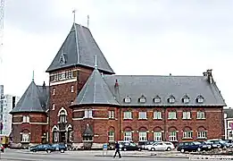 Bâtiment des douanes d'Aarhus (en) (1895-1898).