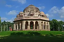 Tombeau de Mohammed Shah (Dynastie des Sayyid, XVe siècle) au Lodhi Garden.