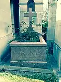 Sépulture de Guilain au cimetière du Montparnasse