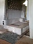 Tombe supposée du sultan Haïssa, après fouille et rénovation (2017).