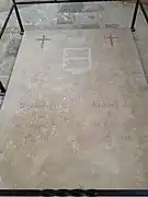 Richard Ier et Richard II, ducs de Normandie, fondateurs de l'abbaye.