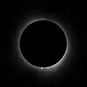 Totalité vue de Indianapolis, Indiana.