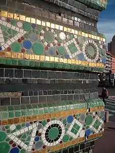 Détail des mosaïques.