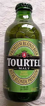 Bouteille Tourtel.