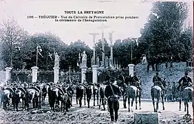 Le calvaire de réparation de Tréguier.
