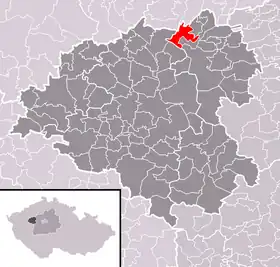 Localisation de Třeboc