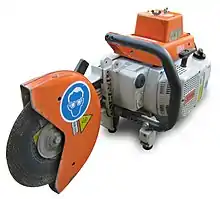 Tronçonneuse-disqueuse de chantier