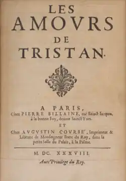 Image illustrative de l’article Les Amours (Tristan L'Hermite)