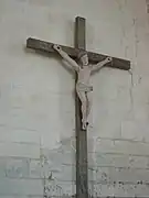 Église de Trouan-le-Grand : le Christ.