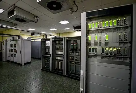 Intérieur de la centrale