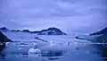 Le fjord et le glacier Tugtilik en 1967
