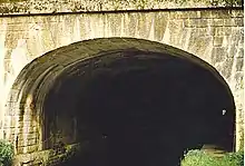 Entrée du tunnel de La Collancelle.