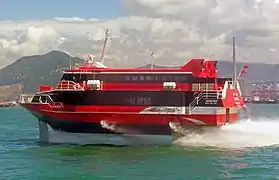 Le ferry entre Hong Kong et Macao