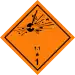 pictogramme ADR 1.1