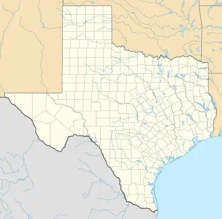 (Voir situation sur carte : Texas)