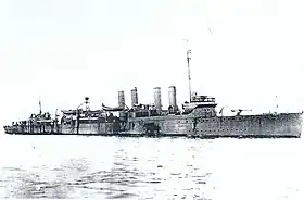 illustration de USS Clemson (DD-186)