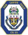 Badge de l'USS Leyte Gulf.
