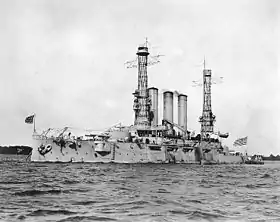 illustration de USS Maine (BB-10)