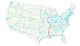 Image illustrative de l’article U.S. Route 61