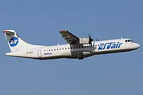 VP-BYZ, l'ATR-72 impliqué dans l'accident, ici en octobre 2009