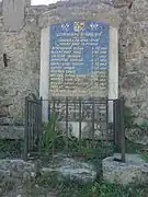 Monument aux morts de la Première Guerre mondiale.