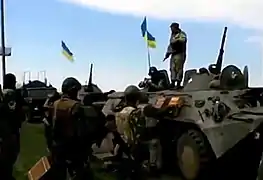 En 2014 dans le Donbass.