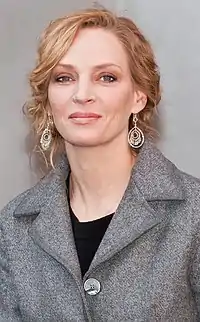 Uma Thurman, actrice, scénariste et productrice américaine.