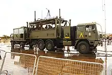 Véhicule poste de commandement