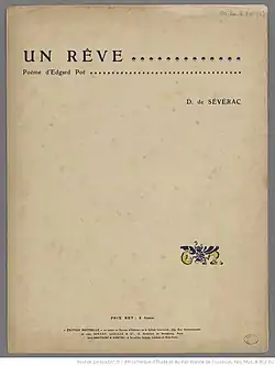 Image illustrative de l’article Un rêve de Séverac