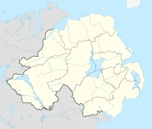Voir sur la carte administrative d'Irlande du Nord