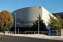 Photographie du bâtiment Lettres et Sciences Humaines de l’université Blaise-Pascal