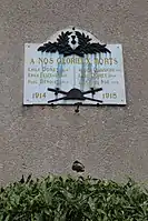 Monument aux morts de la guerre 1914-1918.