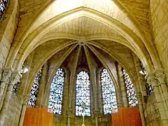 L'abside et ses voûtes