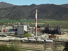 Usine de Saint-Auban.