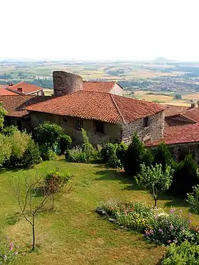 Panorama vu depuis la partie haute du village.