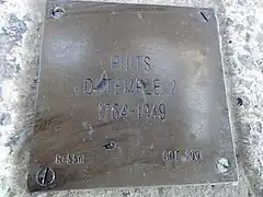 Puits Dutemple no 2, 1764-1949.